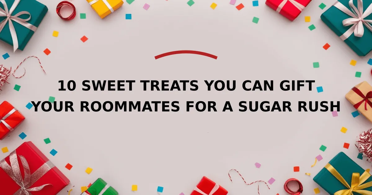 10 Sweet Treats You Can Gift Your Roommates for a Sugar Rush